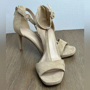 Kelly & Kate Womens Shoes - Stiletto Heel - Suede Tan - NEW